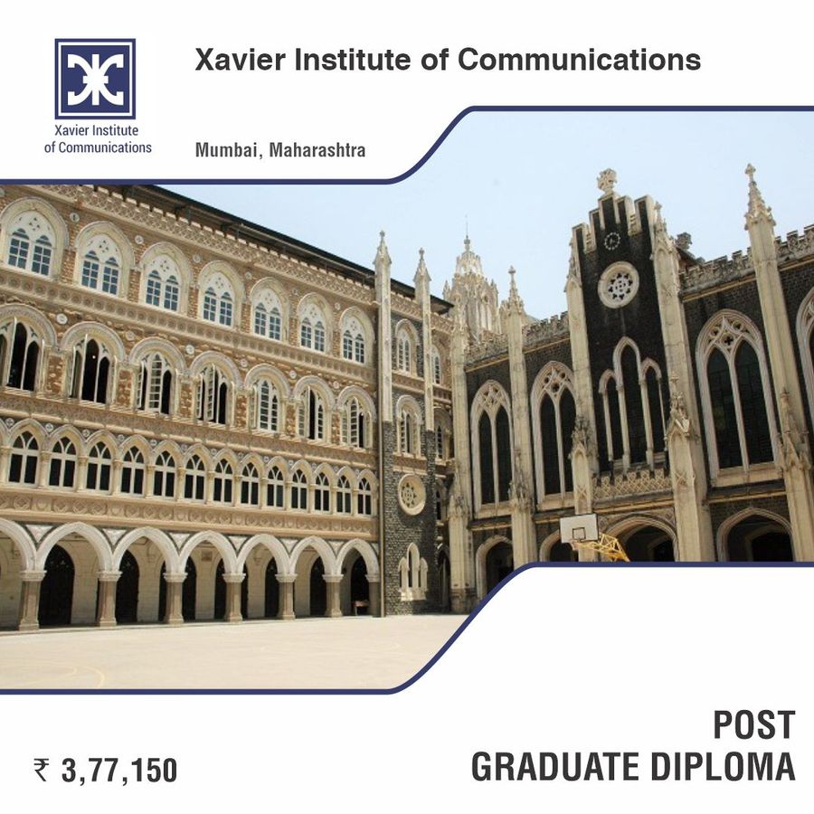 Post Graduate Diploma in Bioinformatics at Xavier Institute of Communications, Mumbai